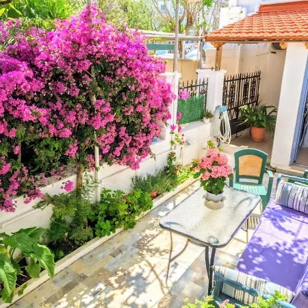 House With Garden In Of Rhodes