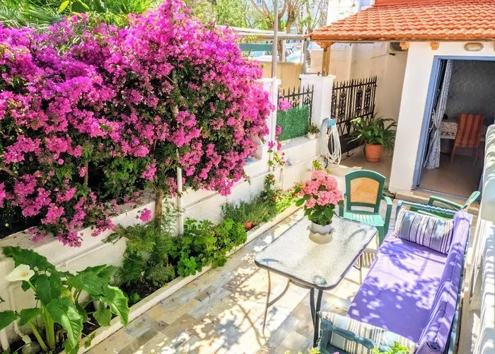 House With Garden In Of Rhodes